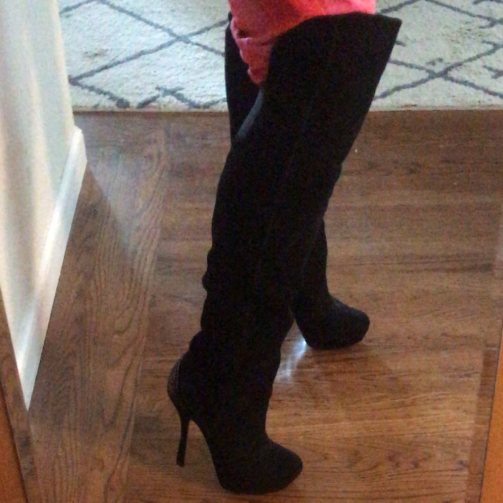 Over the knee boots